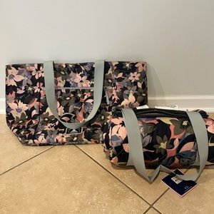 Vera Bradley-Coleman.  Large Family Tote (used) and blanket bundle (NWT).